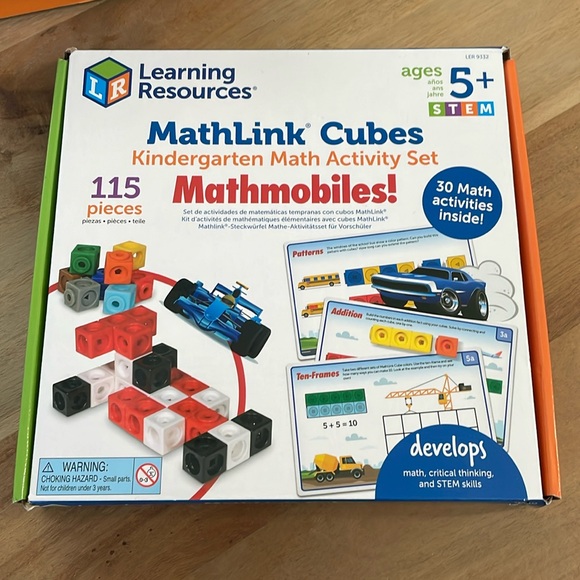 Learning Resources Mathlink Cubes Mathmobiles - Picture 2 of 4